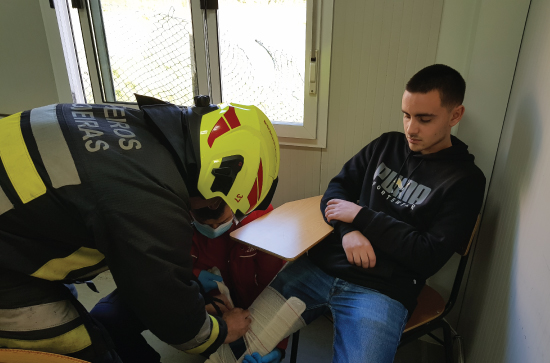 Simulacro de emergência