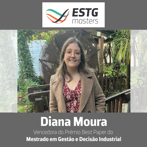 Best Paper de Gestão e Decisão Industrial: Diana Moura 
