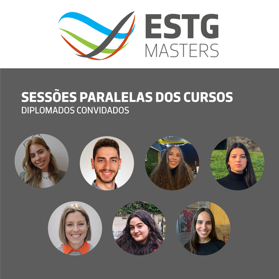 Diplomados convidados no ESTG Masters