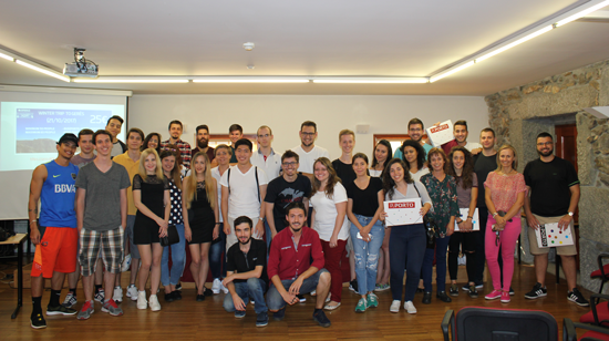 ESTG recebe os seus estudantes internacionais e em mobilidade Erasmus