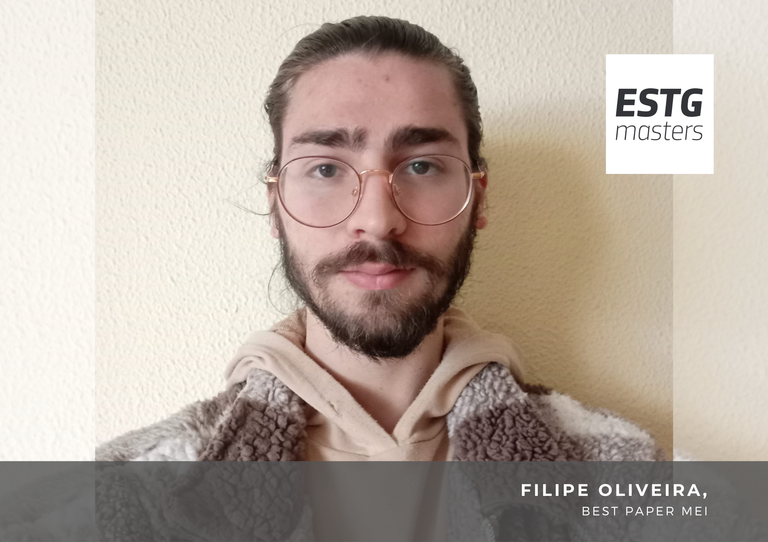 Filipe Oliveira venceu prémio Best Paper no ESTG Masters — ESTG ...