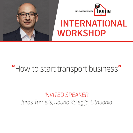 International Workshop | How to start transport business
