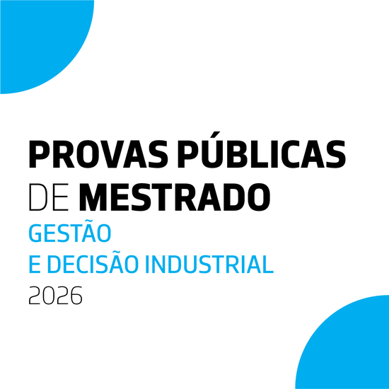 Provas Públicas de Mestrado | MGDI