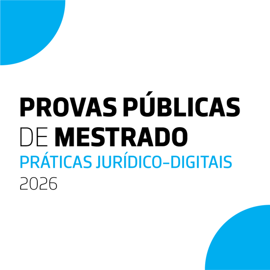 Provas Públicas de Mestrado | MPJD
