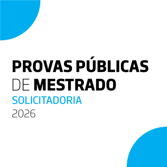 Provas Públicas de Mestrado | MSOL