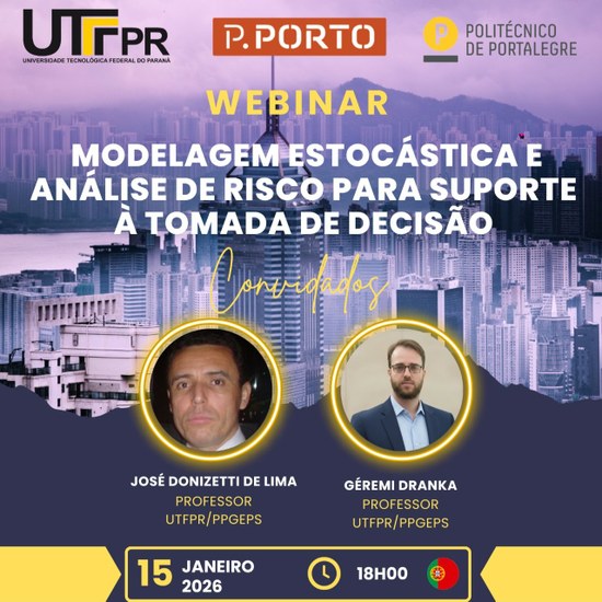 Seminário | Modelagem Estocástica e Análise de Risco para Suporte à Tomada de Decisão