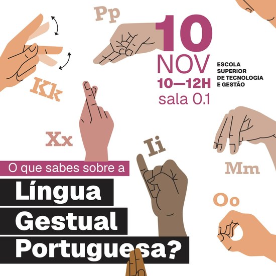 Workshop “O que sabes sobre a Língua Gestual Portuguesa?”